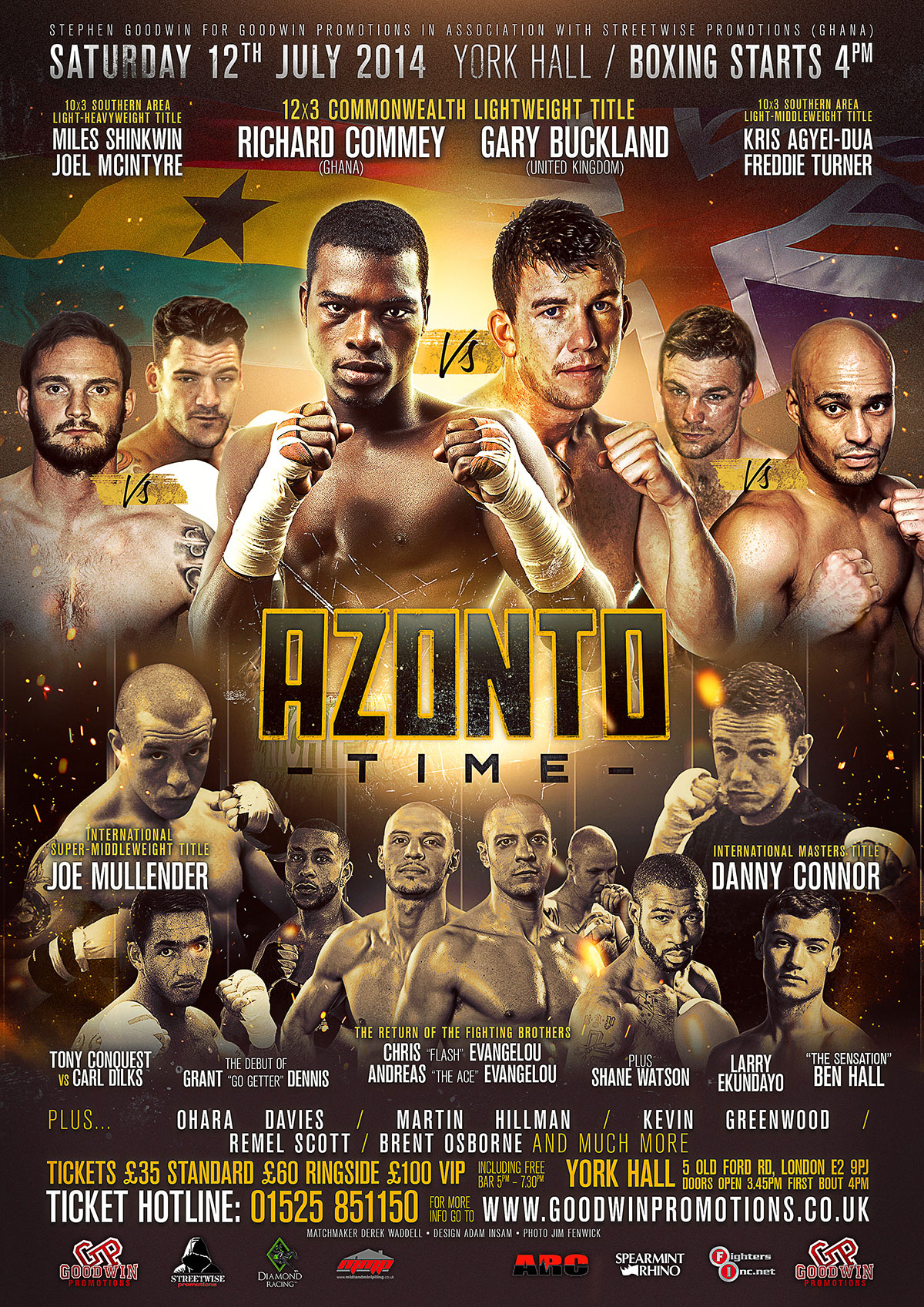 azonto boxing poster design