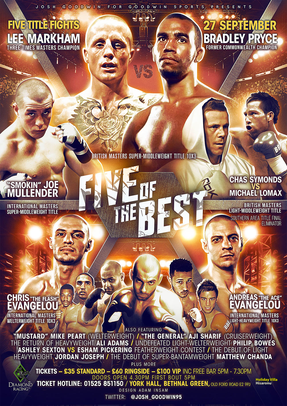 five of the best boxing show