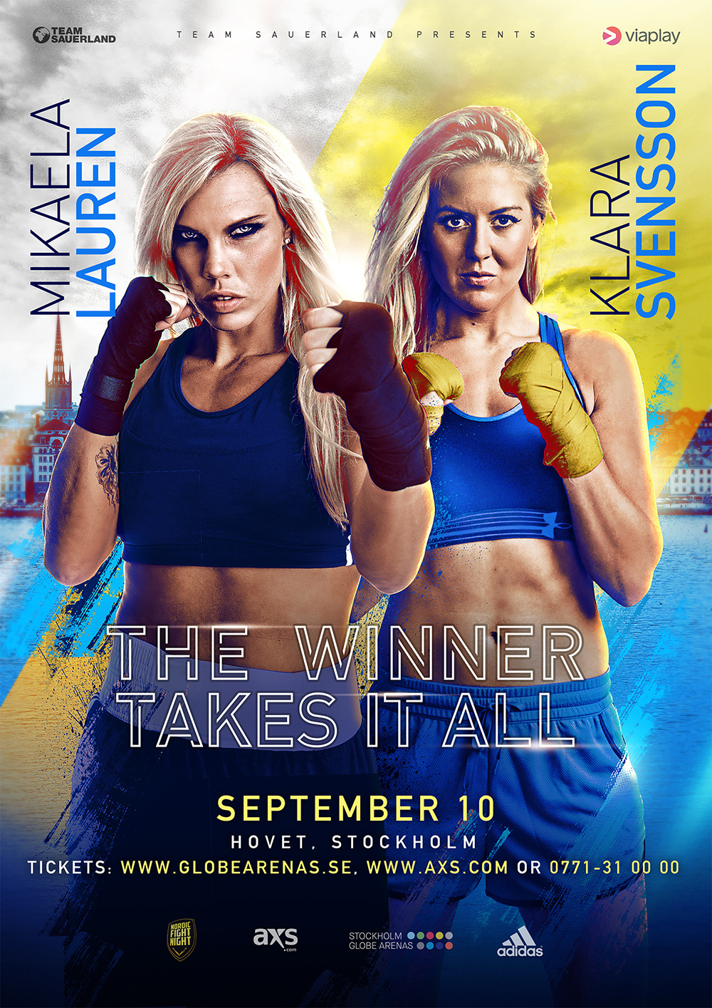 swedish fight poster for winner takes it all