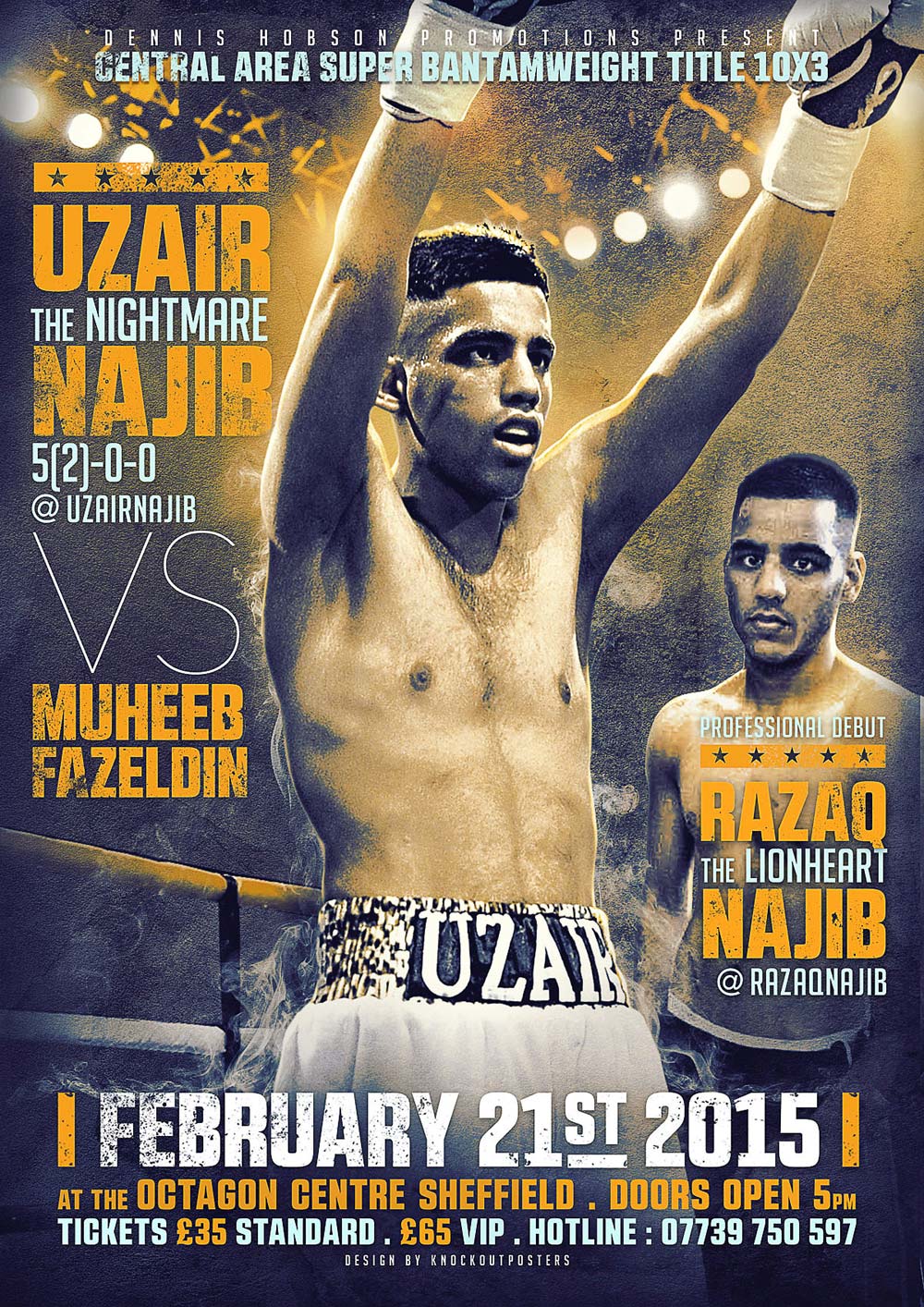 uzair najib fight